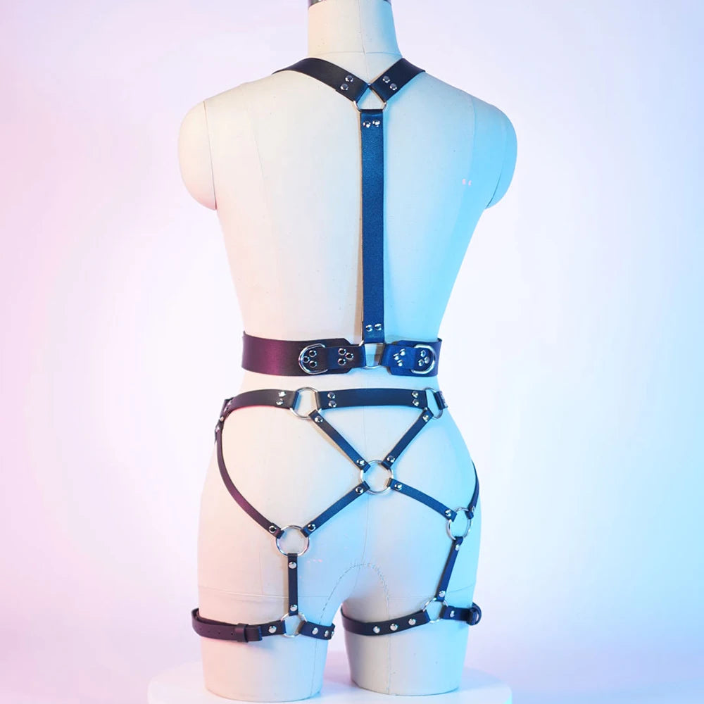 Enchanting Elegance - Gothic Body Harness Set