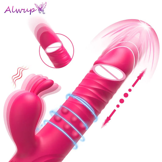 Enchantress Pleasure Collection - Thrusting Rabbit Vibrator