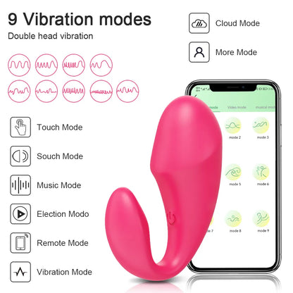 EuphoriaConnect Pleasure  - Bluetooth Vibrator