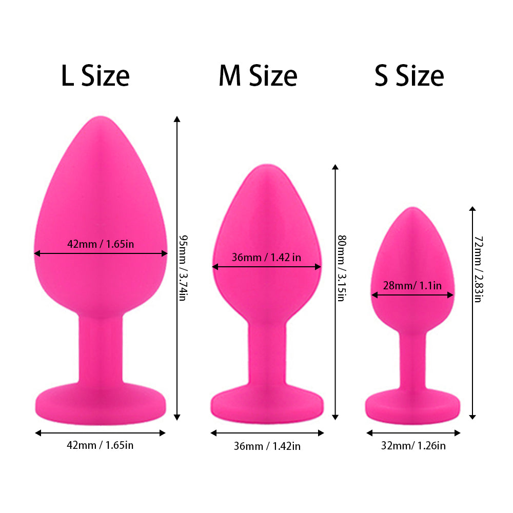 Silicone Butt Plug Anal